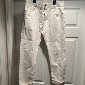 JAMES PERSE Men's White Jeans
